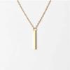 Fashion Choker Chain Strip Necklace Women Girls Double Chain Pendant Collar