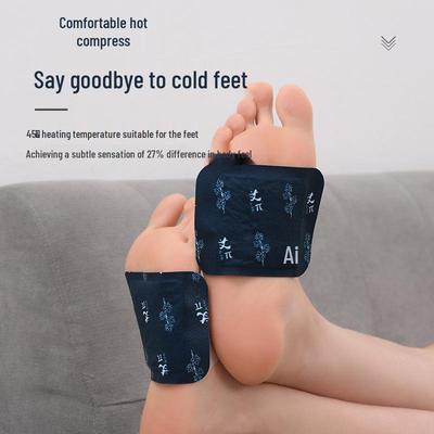 Set di Cerotti Riscaldanti Autoriscaldanti: Fascia Lombare, Fasciatura per Piede, Fasciatura per Collo, Fasciatura per Ginocchio e Impacco Caldo Infuso di Assenzio per la Protezione dal Freddo Invernale per le Donne.