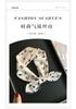 Fashion Silk Scarf Women's New High-end Small Square Scarf Versatile Spring and Autumn Scarf Women's Printed Silk Scarf Accessories