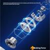 Mavllos 2000 Bass Spinning 10kg Drag Large Line Stainless Steel Saltwater Carp Fishing Reel SW-C Reel, 5.21 Ratio, Power, Capacity, 5+1 Bearings,