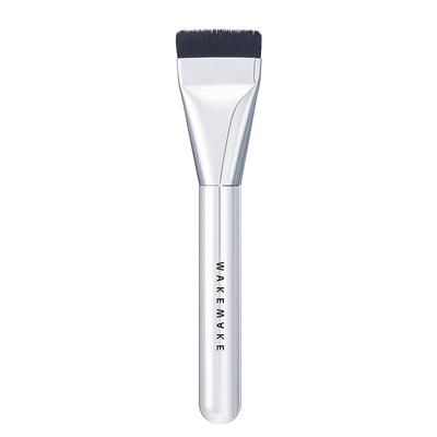 Wakemake Spatula Wide Foundation Brush Korean Cosmetics Compatible with Liquid Even Thin Even WAKEMAKE SPATULA WIDE FOUNDATION BRUSH (Old Logo)