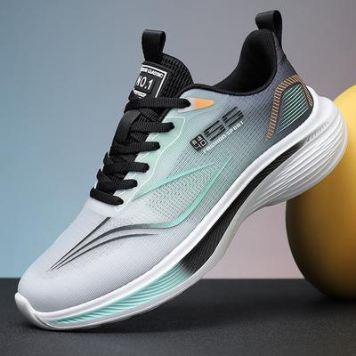 Men's Casual Shoes Shock-proof Comfortable Outdoor Running Fitness Training Sports Shoes Mesh Shoes Tenis Masculino