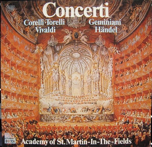

LP Record NEVILLE MARRINER ACADEMY OF ST MAR Concerti Corelli Torelli Gemini 65125 DECCA 1976 Germany Classical Used