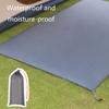 Outdoor Tent Mat Wear Resistant and Tie Resistant Floor Cloth Used As for Sun Canopy by Fixing the Mat Through Grommet