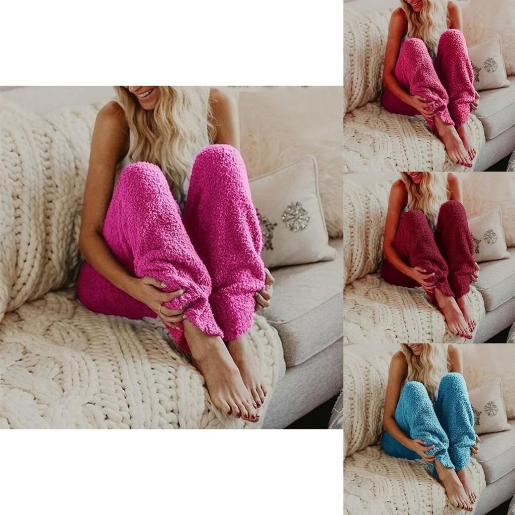 Legere Loungenhose für Damen aus Baumwolle mit hoher Taille