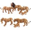 Simulation Lion Animal Action Fugurine Model Home Decor Educational Kids Toy
