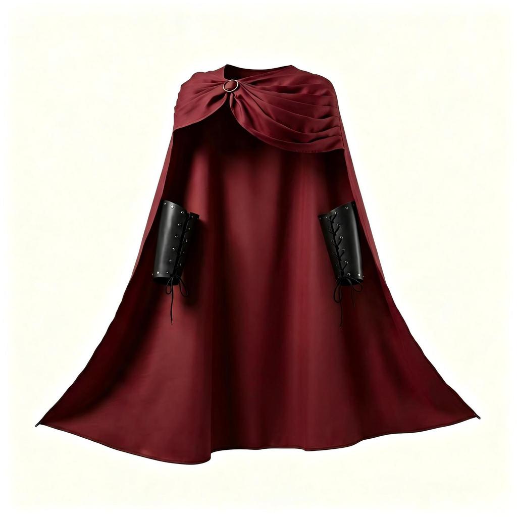 Capas de Cosplay de Guerrero Espartano con Capucha para Fans de Anime