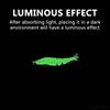 20pcs/box 4cm Length Luminous Shrimp Swimbaits Soft Silicone 0.45g Weight Carp Fishing Baits Glowing Effect Luminous Design