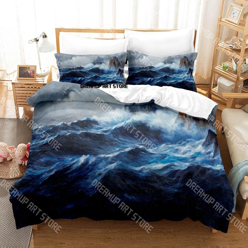 Fashion Art landscape outdoor Bedding Set Single Twin Full Queen King Size Bed Set Kids Bedroom Duvetcover Sets Bed Sheet Set
