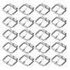 20Pcs Belt Buckles Bright Color Glossy Surface Sturdy Durable Fadeless Wide Application Metal Buckle4.5mm