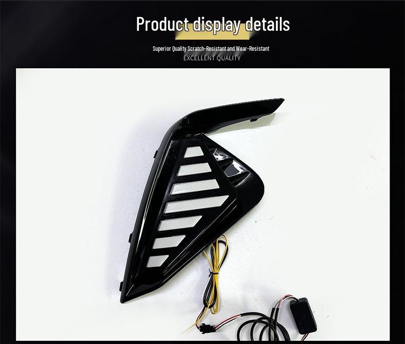 Compatible with 20 Jianghu Jiachen A5 and Sihao A5 models: Sequential LED Daytime Running Lights and Warning Turn Signals.