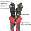 New 3-in-1 Electrician Tool: Automatic Wire Stripper, Cutting Knife, Crimping Pliers (0.2-6mm²)