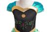 Kids Birthday Snow Princess Green Coronation Gown Halloween Christmas Costume Years Old Gloves Heart Tiara Magic Wand Pendant [Dressy Daisy] 10-11 + +