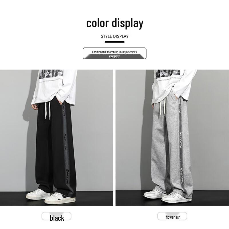 NASA GISS Men's Loose Fit Straight Leg Athletic Pants