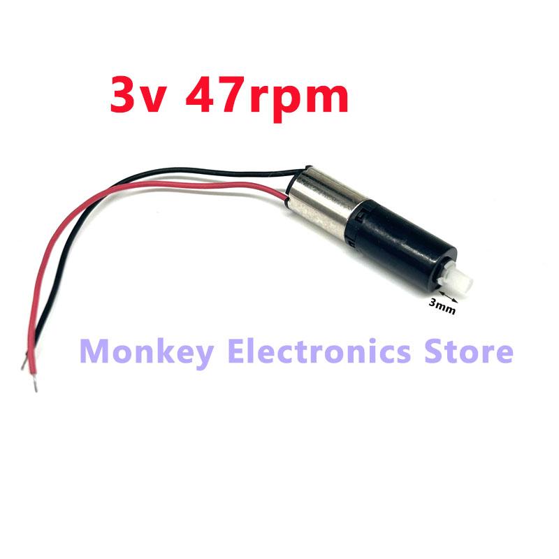17rpm 111rpm 1111rpm DC 1V 1.7V Mini 6mm Planetary Gearbox Gear Reducer Motor Reduction Micro Coreless Motor DIY Robot Luggage