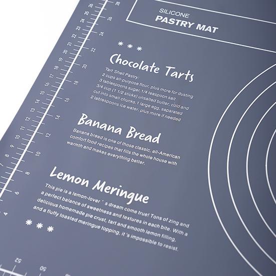 Useful Non-Fading Baking Lightweight Cookie Cake Baking Mat Tool for Kitchen Dough Rolling Pad