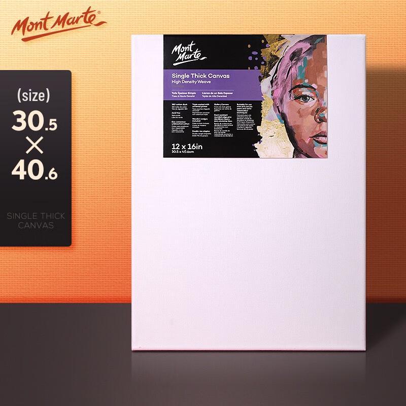 Mont Marte Cotton Stretched Canvas for Oil & Acrylic