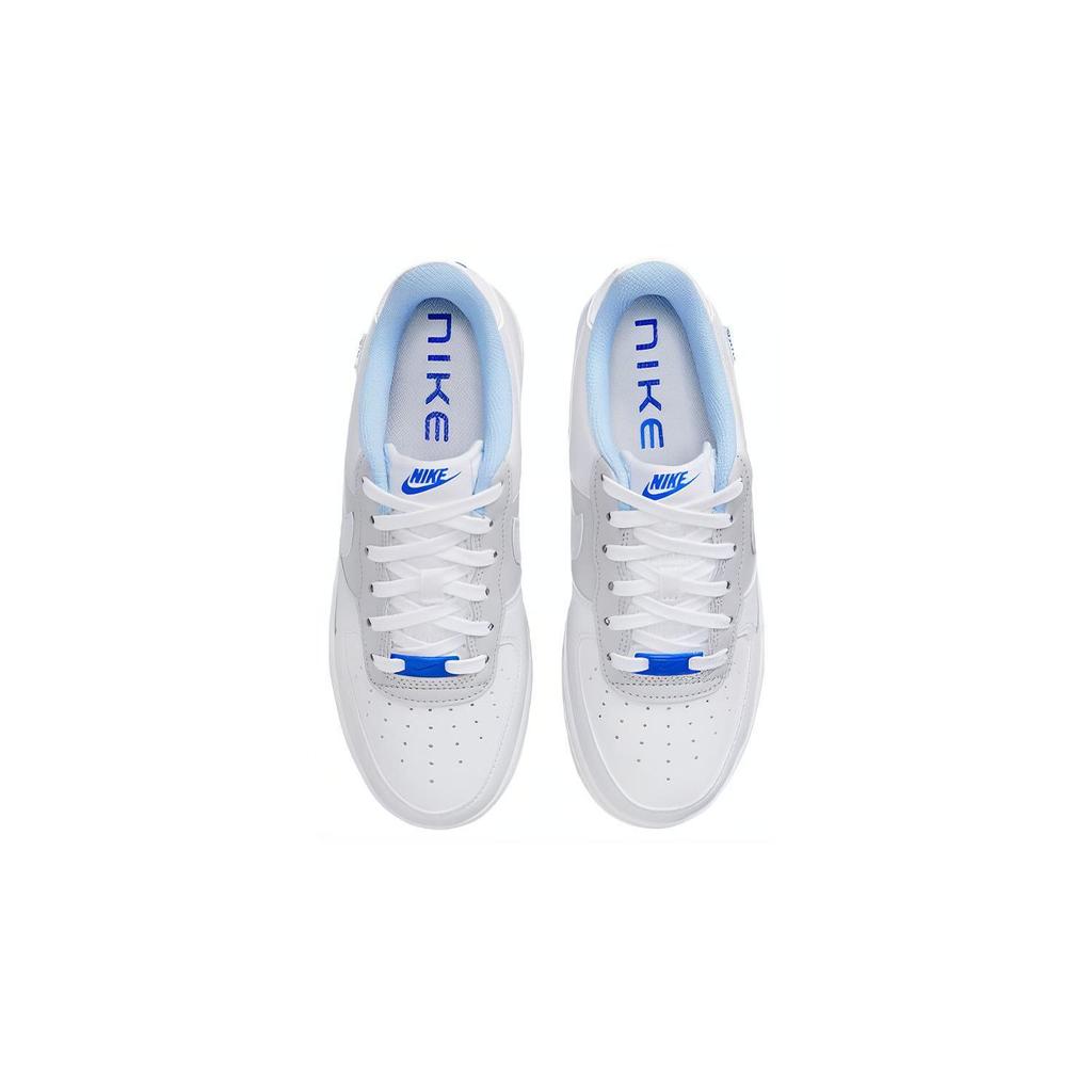Nike Air Force 1 LV8 GS Just Stitch It - Hyper Royal Kids Sneakers White Photon-Dust FB1844-111