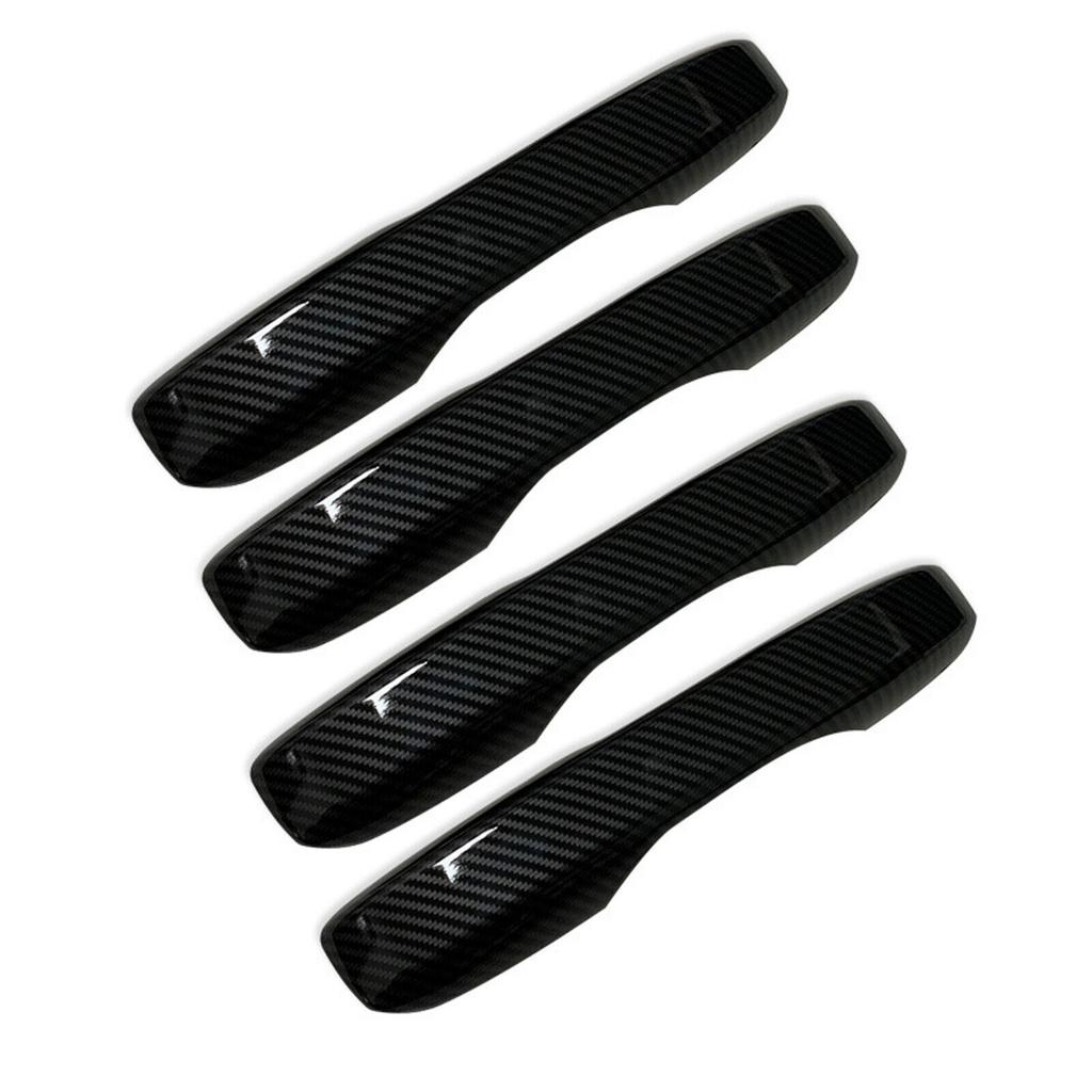 For -23 Honda Civic 11th Gen RS Style Door Handle Cover Trim w/Keyless Entry