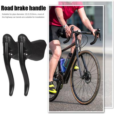 Bike Cycling Brake Levers Aluminium Alloy Bicycle Brake Lever Road Bike Brake Lever Fit for 22.2-23.8mm Bicycle Handlebar