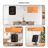 6-in-1 Indoor Air Quality Monitor: Formaldehyde, Humidity, Temperature, CO2 Detector