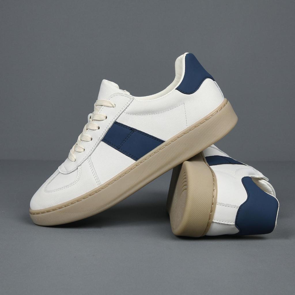 2025 Herren Sommer Echtes Leder Forest Gump Weiche Sohle Lässige Low-Top Skateschuhe – Vielseitig, Trendy und Atmungsaktiv