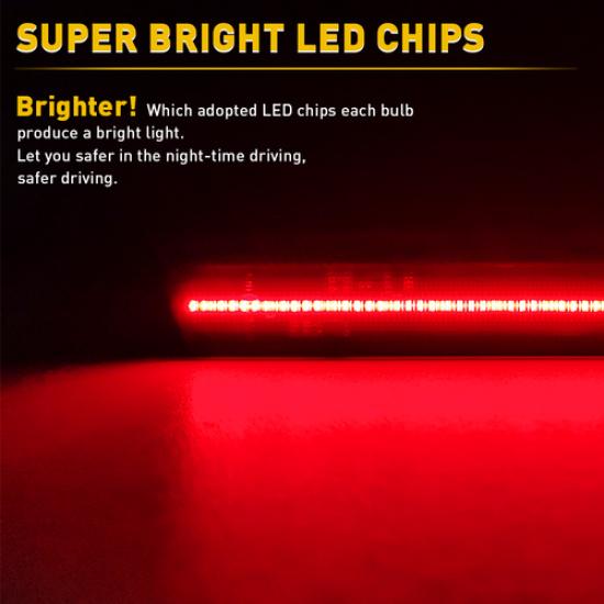 For Ford Mustang 1999-04 OEM Replace Red Lens LED Rear Side Marker Lights Lamps