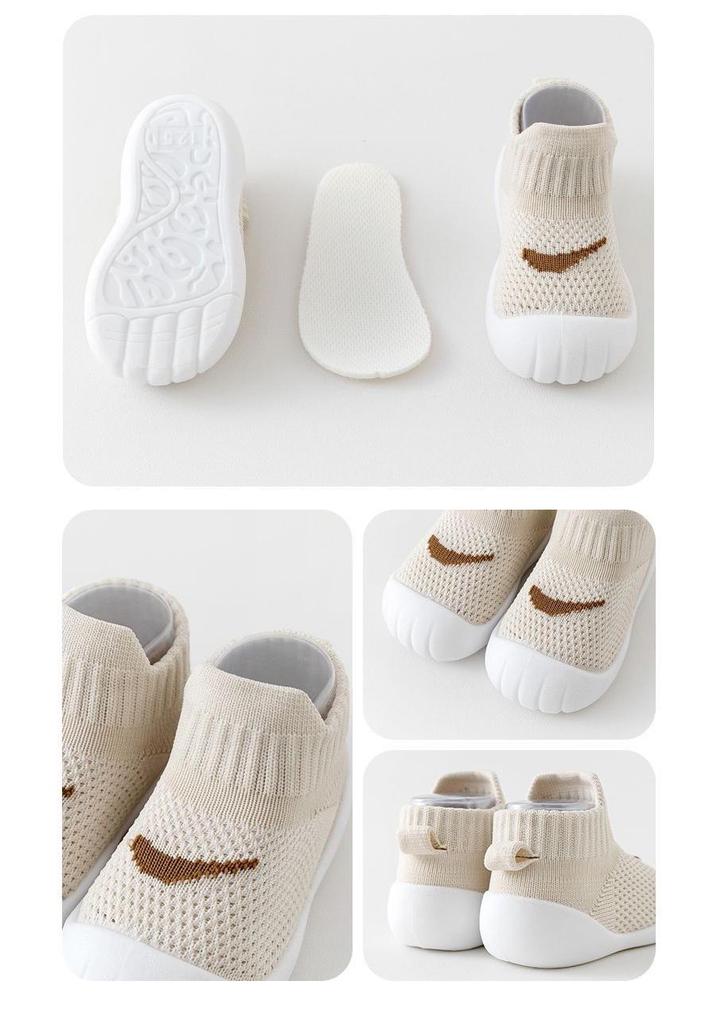 Breathable Non-slip Flyknit Toddler Shoes for Spring, Summer, and Autumn