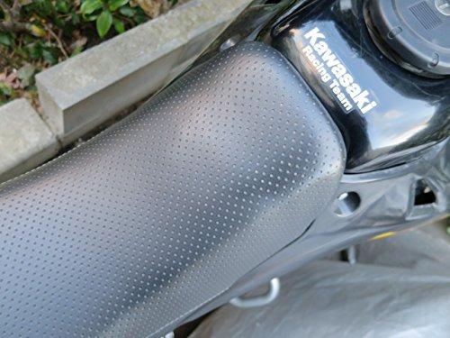 KLX250 / D-Tracker, Tillverkad i Japan, Premium Präglat Tyg Specialdesignade Sätesskydd, Svart/Kolfiberstil, AL-KLX-BK/CR