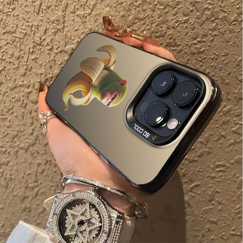 Chimpanzini Bananini Funny Monkey Phone Case For Samsung Galaxy A14 A15 S21 S22 S23 S24 5G FE Plus Ultra A25 A35 A52 A53 A54 A55