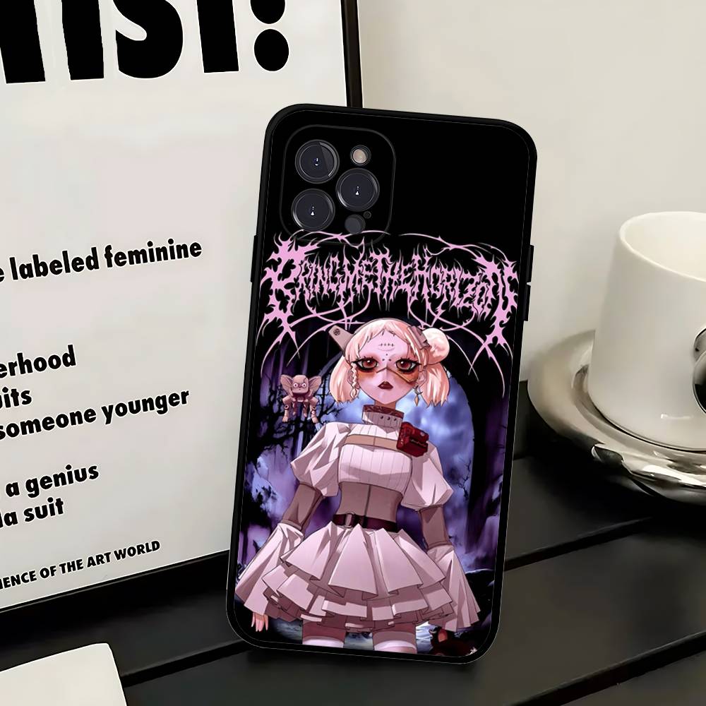 Etui na telefon Bring Me The H-Horizon do iPhone 17 16 15 14 13 12 11 Pro Max Plus Mini Miękkie Czarne Pokrowiec
