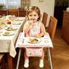 Children's Waterproof High Chair Food Bib Coverall