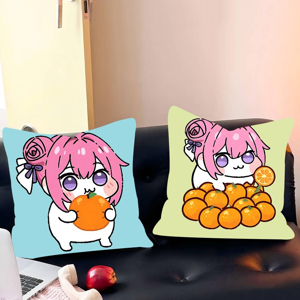 Anime Doro-O Pillow Case Removable Washable Cushion Cover – All-Season Soft Linen