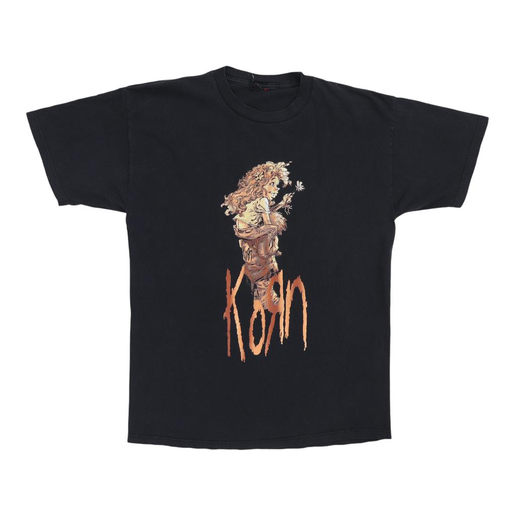 Korn Girl with Flower Vintage Band T-shirt