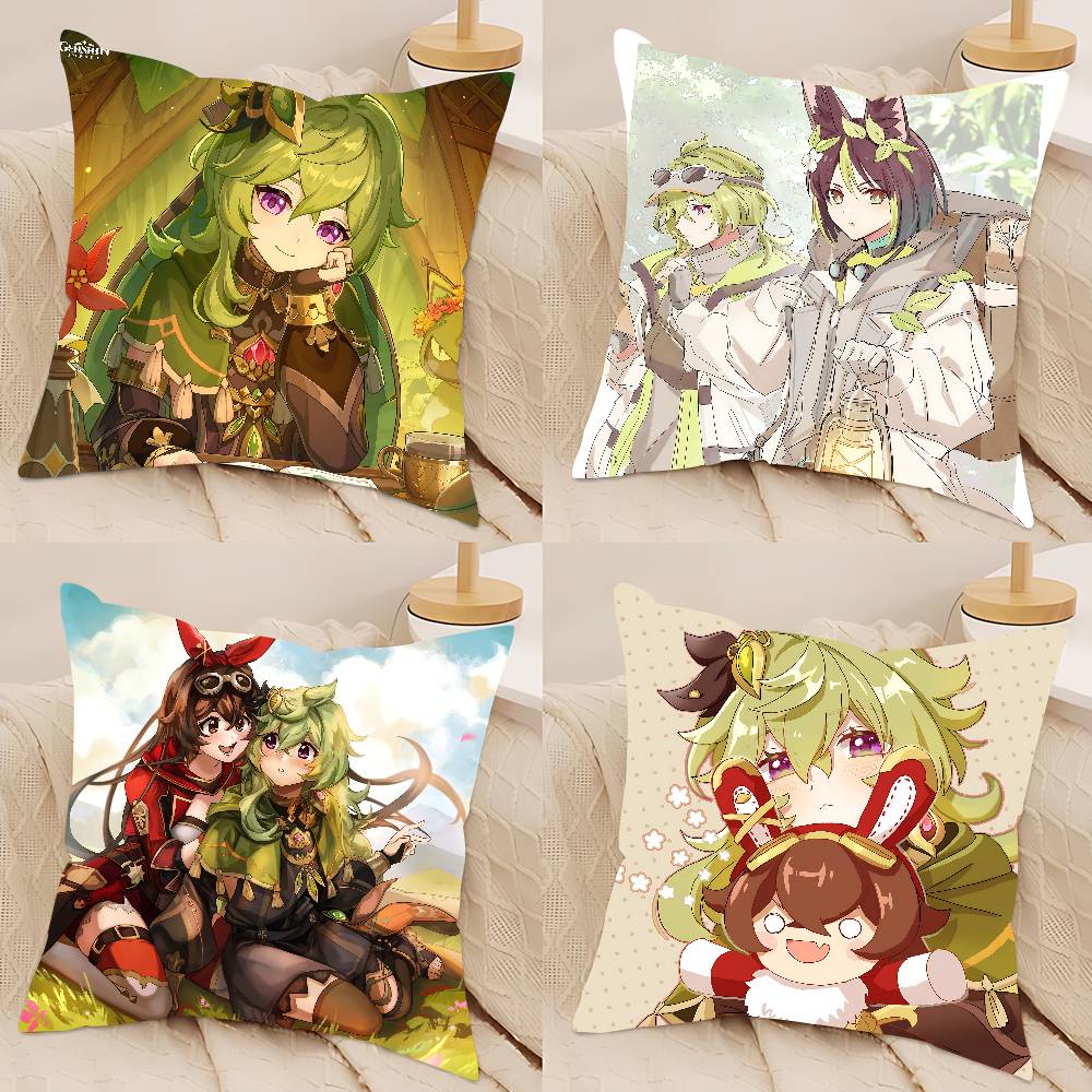 C-Collei G-Genshin Impact Kissenbezug Sofakissenbezug Heimzimmerdekoration Kindergeschenk