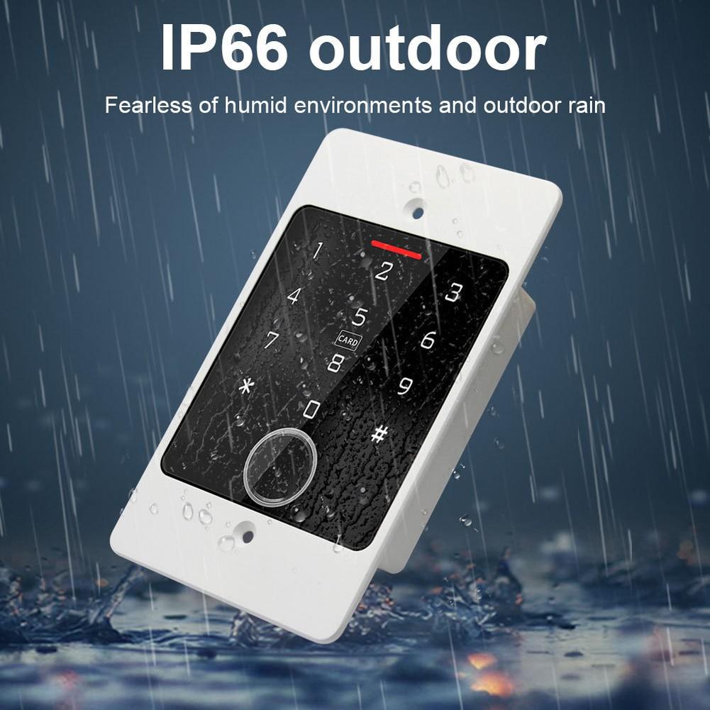 Waterproof Fingerprint Door Lock with Smartphone Mobile Control and IP66 Rating Enabling Remote Access and Reliable Security