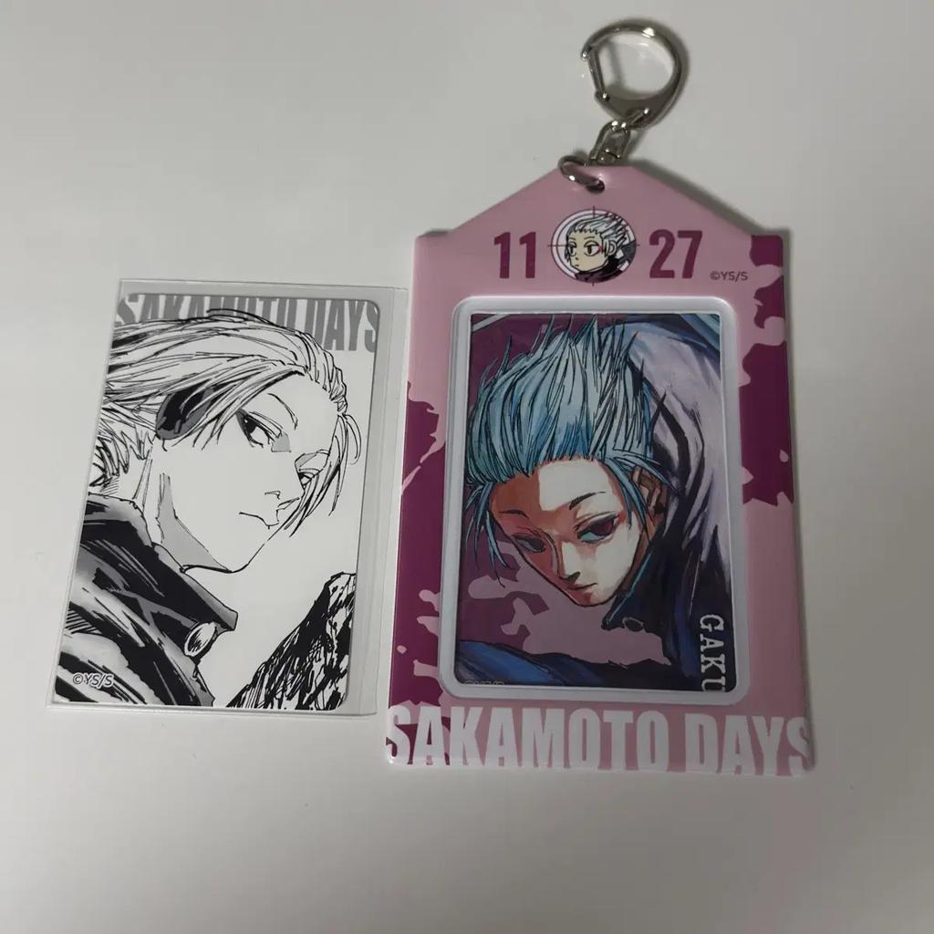 Sakamoto Sakamoto Days Gakuen Jump Shop Birthday Card Holder Poka Set Used