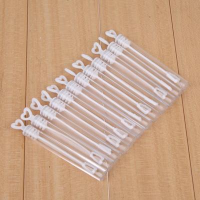 60 Stück Seifenblasenmacher Neuheit Herzförmiger Stab Röhrchen Gefüllt Blasen Röhrchen Geburtstagsparty Dekoration Party Requisite Geschenke