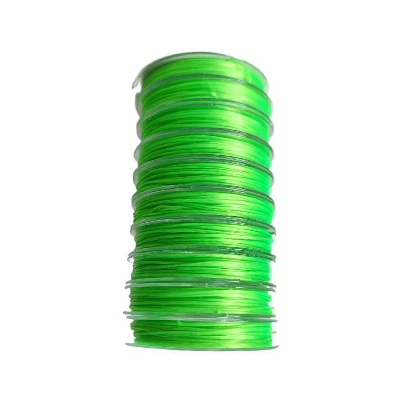 10M flat crystal line bead elastic line 0.8mm mini color elastane elastic rope DIY accessories beaded cable