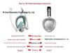 Full Dry Adult & Children's Anti-Fog Snorkeling Mask Compatible with GOPRO