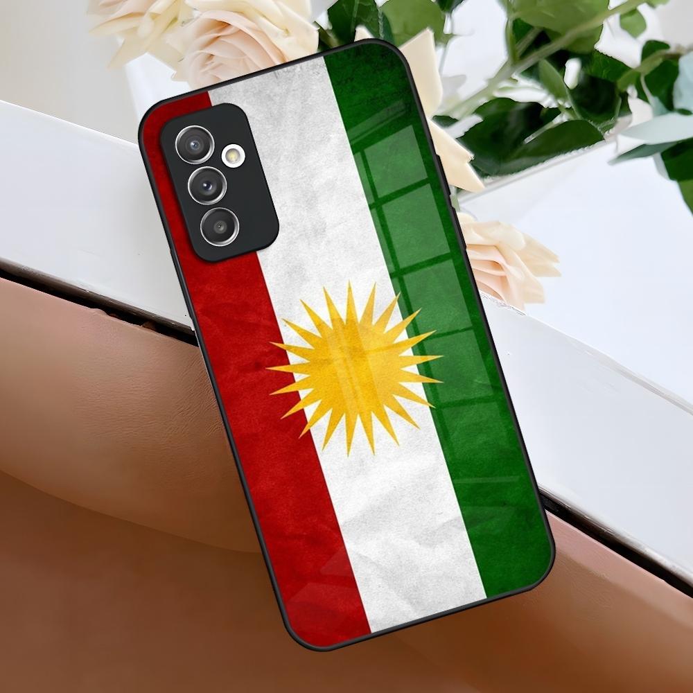 Kurdistan Flag Phone Case for Samsung A15 A25 A35 A55 A14 A24 A34 A54 A13 A23 A33 A53 A12 A22 A32 A52 A11 A05 Cover