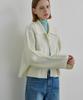 Wioe Boucle Wool Collar Jacket_Ivory