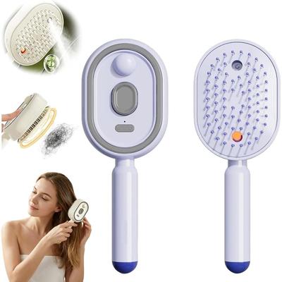 2026 Nouveau Peigne à Vapeur Électrique, Peigne Électrique à Vapeur pour Coiffure, Redresseur à Vapeur Rechargeable, Peigne à Vapeur Lissant