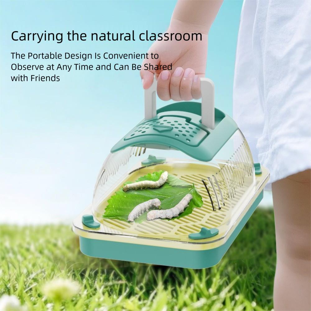 Large Capacity Reptiles Observation Boxes Hand-held Lizards Carrying Case  for Outside