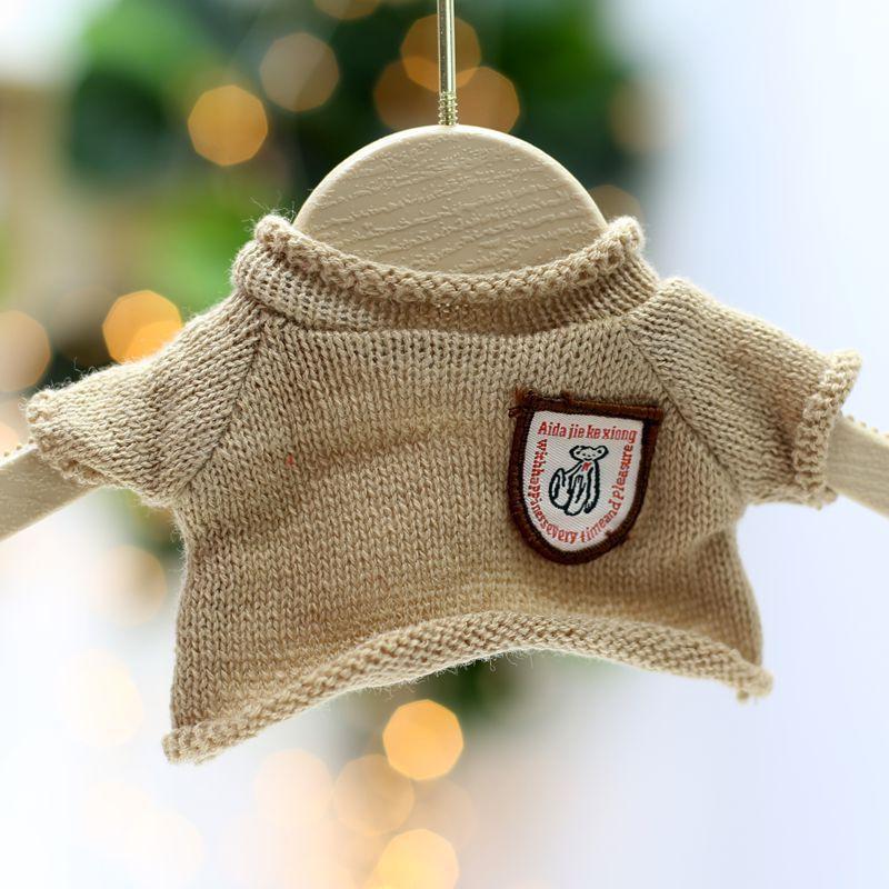 30cm Teddybjørn Bjørn Tilbehør Tilbehør Dukke Dukke Erstatt Klær Plysjleker Genser Genser Tilbehør