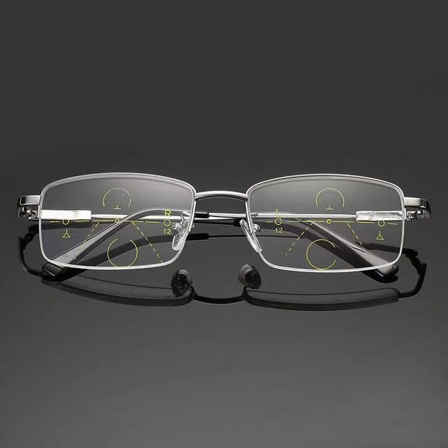 Sightto Progressive Glasses With Multifocal Lens Bifocal Reading Glasse Anti Blue Prescription Glasses Titanium Eyeglasses Frame