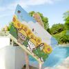 Peach and Goma Anime Beach Swimming Towel Soft Absorbent Washcloth Children's Gifts for Kids Travel Camping Gym