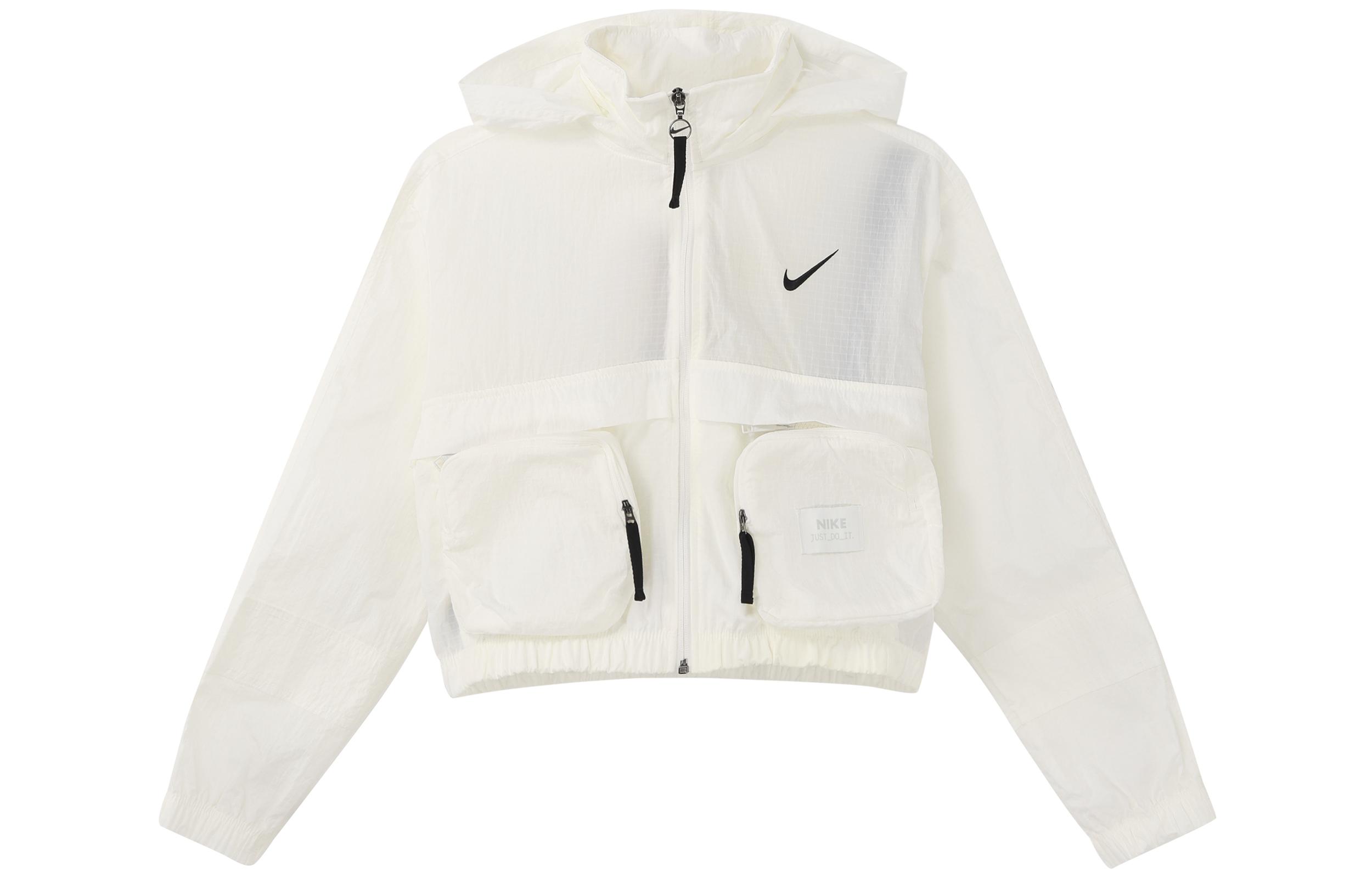 Nike Sportswear Cropped Coat Women s Sail White DV8035-133 M
