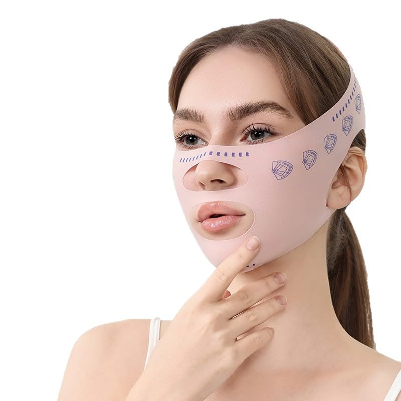 Face beltface bandlift upface linesmall correction beltnasolabial fold liftdouble chinV linewrinkle improvementsagging improvementjawline grindinglift