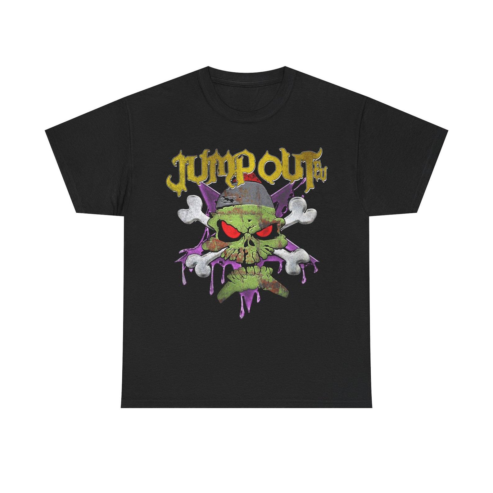 Osamason Psykotic 25 Jumpout Skull EU T shirt Tee Album Tour Merch L